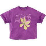 Z8 - Aniela - T-shirt - Paars - Cropped