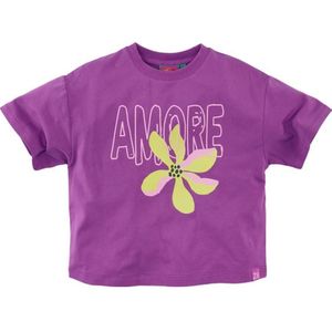 Z8 - Aniela - T-shirt - Paars - Cropped