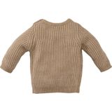 Z8 - Elvin - Grofgebreide Trui - Bruin