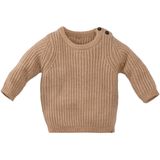 Z8 - Elvin - Grofgebreide Trui - Bruin