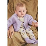 Z8 - Tamira - Newborn Broek - Ecru/Lila