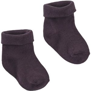 Z8 - newborn sokken - Paars - Huissokken