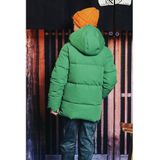 Z8 - Roland - Winterjas - Groen - Voor Jongens