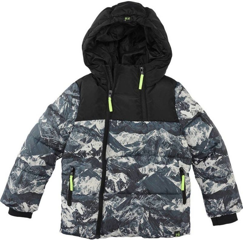 Z8 - Gino - Winterjas - Blauw - Voor Jongens