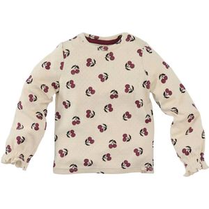 Z8 - Hinde - Longsleeve - Ecru/Donkeroood