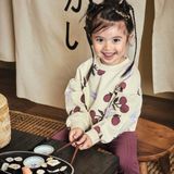 Z8 - mini sweater - Ecru/Donkerrood