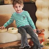 Z8 - mini longsleeve - Groen/Lila