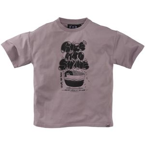 Z8 - T-shirt - Lila - Katoen met Elastaan - Korte Mouwen