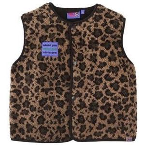 Z8 - Mellody - Gilet - Bruin - Teddy Structuur