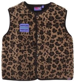 Z8 - Mellody - Gilet - Bruin - Teddy Structuur