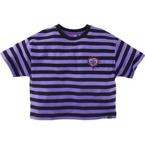 Z8 - Dagmara - T-shirt - Paars - Korte Mouwen