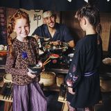 Z8 - Longsleeve - Kinder - Katoen met Elastaan - Pofmouwen