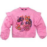 Z8 - Charelle - Kids Sweater - Roze - Met Ruches