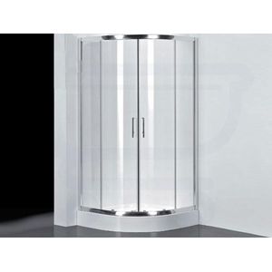 Saniclass Neptune 2142 douchecabine – Douche – Inclusief lage douchebak – 90x90x200 cm - Chroom