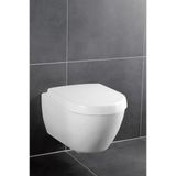 Villeroy en Boch Subway 2.0 DirectFlush toiletset met Geberit reservoir en zitting met softclose bedieningsplaat sigma20 wit