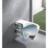 Villeroy en Boch Subway 2.0 DirectFlush toiletset met Geberit reservoir en zitting met softclose bedieningsplaat sigma20 wit