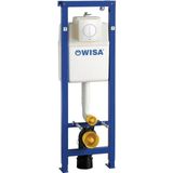 Villeroy & Boch O.novo inbouwset Wisa met diepspoel wandcloset wit softclose zitting afdekplaat wit 0124124/0124182/0704406/