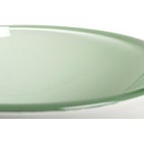 Saniclass Pesca Fragola waskom – Ø42x14,5 cm – Gehard glas – Wit