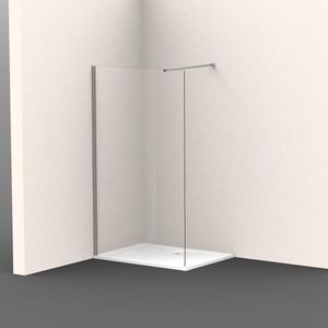 Saniclass Bellini douchewand – Inloopdouche - 140x200cm – Chroom hoogglans