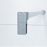 Saniclass Bellini Inloopdouche - 120x200cm - helder glas - chroom WR120-C/C