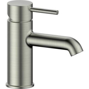 Fortifura Calvi Wastafelkraan - 14.8cm - opbouw - Geborsteld RVS PVD (RVS) SW377856