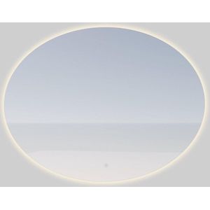 Adema Oval spiegel – Badkamerspiegel – Met verlichting – Spiegelverwarming - 120x80 cm