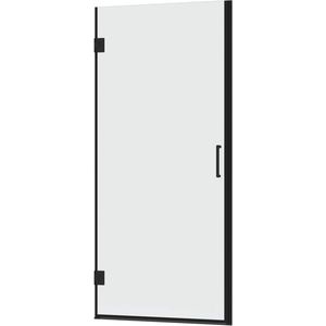 Saniclass Neptune 5000 douchedeur - 95x200cm - Veiligheidsglas - Anti kalk - Mat zwart