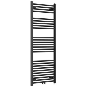 Rosani Classic radiator 60x140cm recht middenaansluiting 661watt mat zwart AF-CN 60/140 matt black middle-connect