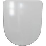Saniclass Closetzitting - quickrelease - softclose - geschikt voor Duravit Starck 3 - wit glanzend U160