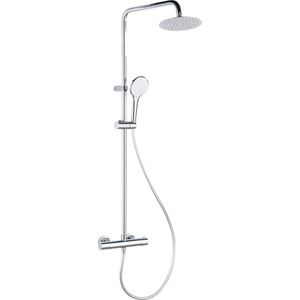 Adema Sparkle 2.0 regendoucheset met thermostaat hoofddouche 20cm handdouche 3 standen chroom SW773195