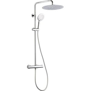 Adema - Sparkle 2.0 - Regendoucheset - Chroom - Thermostaat - Hoofddouche 30cm - Handdouche 3 standen