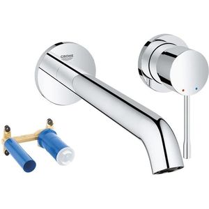 GROHE Essence New Wastafelkraan Inbouw - uitloop 23cm - L size - zonder waste - chroom 0442582/sw28941