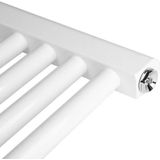 Adema Basic radiator 60x80cm recht middenaansluiting wit