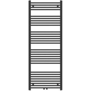 Adema Basic radiator 60x160cm recht middenaansluiting mat zwart