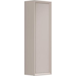 Adema Prime Core Hoge Kast - 120x34.5x34.5cm - 1 deur - mat cotton (beige) - MDF 88483