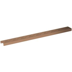Fortifura Galeria Douchegootrooster - 120cm - Geborsteld koper PVD (Koper)