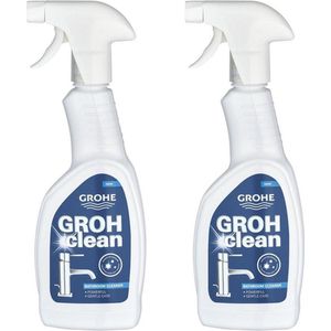 GROHE Grohclean sproeiflacon - 2 stuks - 2 x 500 ml 48166000