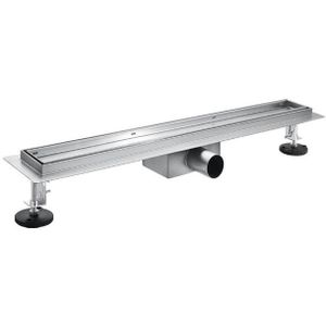 Adema Ralo douchegoot - 60cm - tegelrooster - vloerflens - RVS