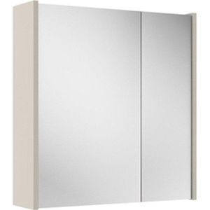 Adema - Spiegelkast - Beige - Inclusief Zijpanelen