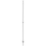 Rosani - ONE - Handdoekradiator - Geborsteld RVS - 30 Watt