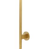 Rosani - ONE - Elektrische Handdoekradiator - Geborsteld Messing - 30 Watt