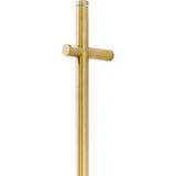 Rosani - ONE - Elektrische Handdoekradiator - Geborsteld Messing - 30 Watt