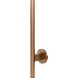 Rosani ONE Elektrische Handdoekradiator 170cm hoog 30Watt koper