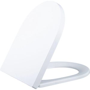 QeramiQ Dely Zitting - softclose - quickrelease - 35mm - glans wit E13/A15 UF seat Glossy_Matt White