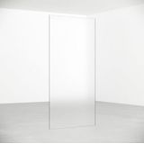 Fortifura Galeria Inloopdouche - mat glas - 50x200cm - 8mm - nano - blind inbouw profiel