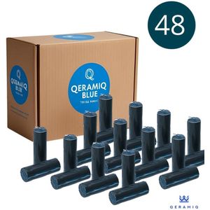 QeramiQ Blue Fresh Sticks - toiletsticks - doos - 48 stuks - blauw - Geschikt voor Geberit DuoFresh modules