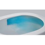 QeramiQ Dely Swirl Toiletset - 36.3x51.7cm - Geberit UP320 Burda inbouwreservoir - 35mm zitting - bedieningsplaat mat antraciet - ronde knoppen - wit mat 0701131/SW1102376/SW1000767/SW1026257