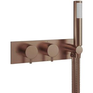 Crosswater - MPRO - Inbouw Thermostatisch Badkraan - Geborsteld Brons