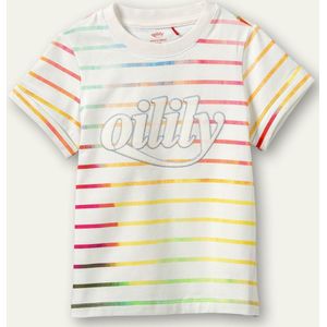Oilily Tuk - T-Shirt - Jongens - Wit - 98/3T