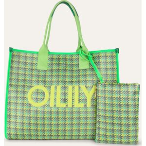 Oilily Sheila - Shopper - Dames - Ritssluiting - Waterafstotend - Groen - One size
